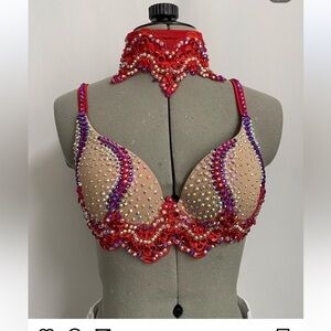 Costume Custom Tap Dance EXTREMELY RARE to find NEW 32B Bra and Size 2 Jeans